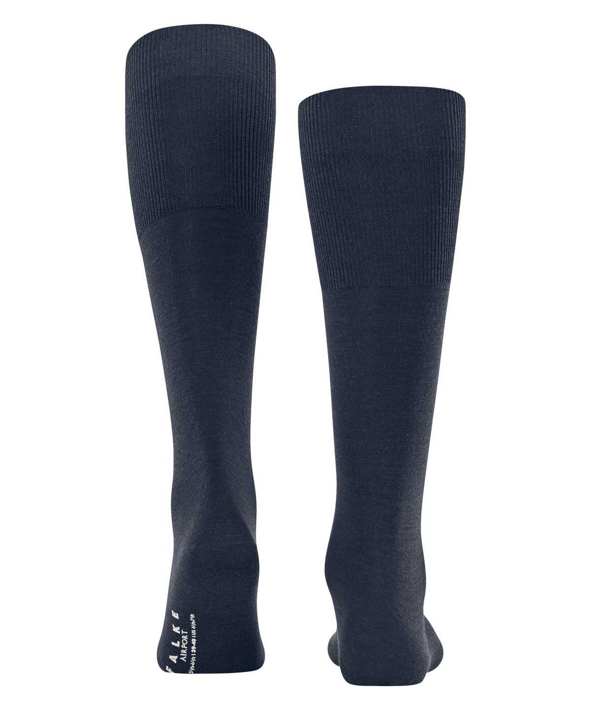 Falke Airport Knee-high Socks Zokni Férfi Kék | HCZV-57360