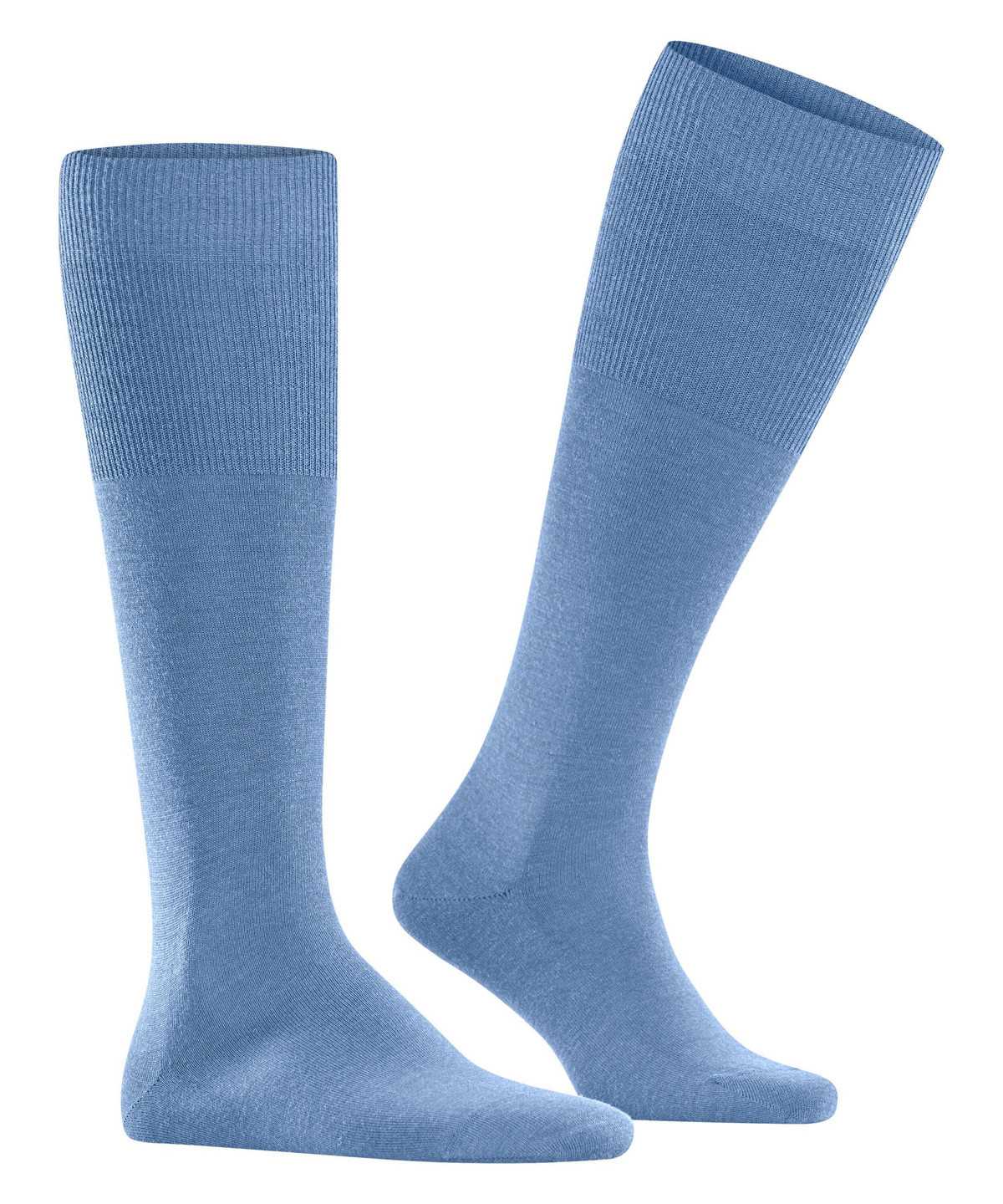 Falke Airport Knee-high Socks Zokni Férfi Kék | DJYK-79821