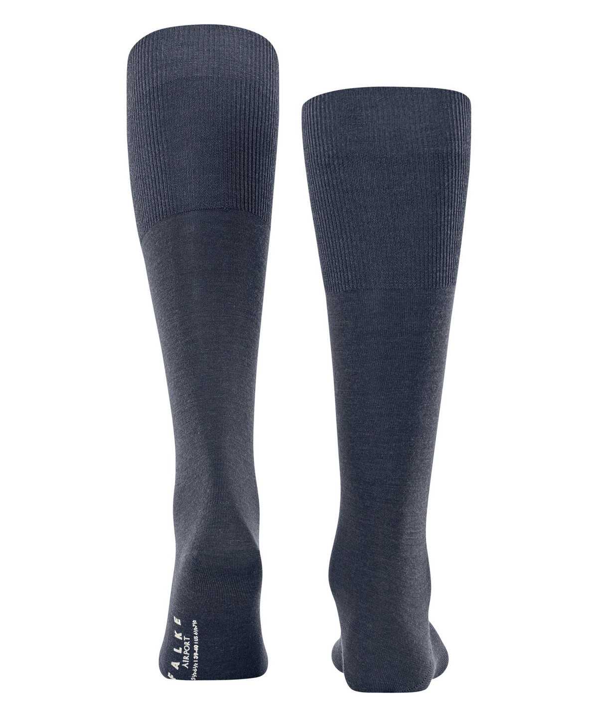 Falke Airport Knee-high Socks Zokni Férfi Kék | UONB-08397