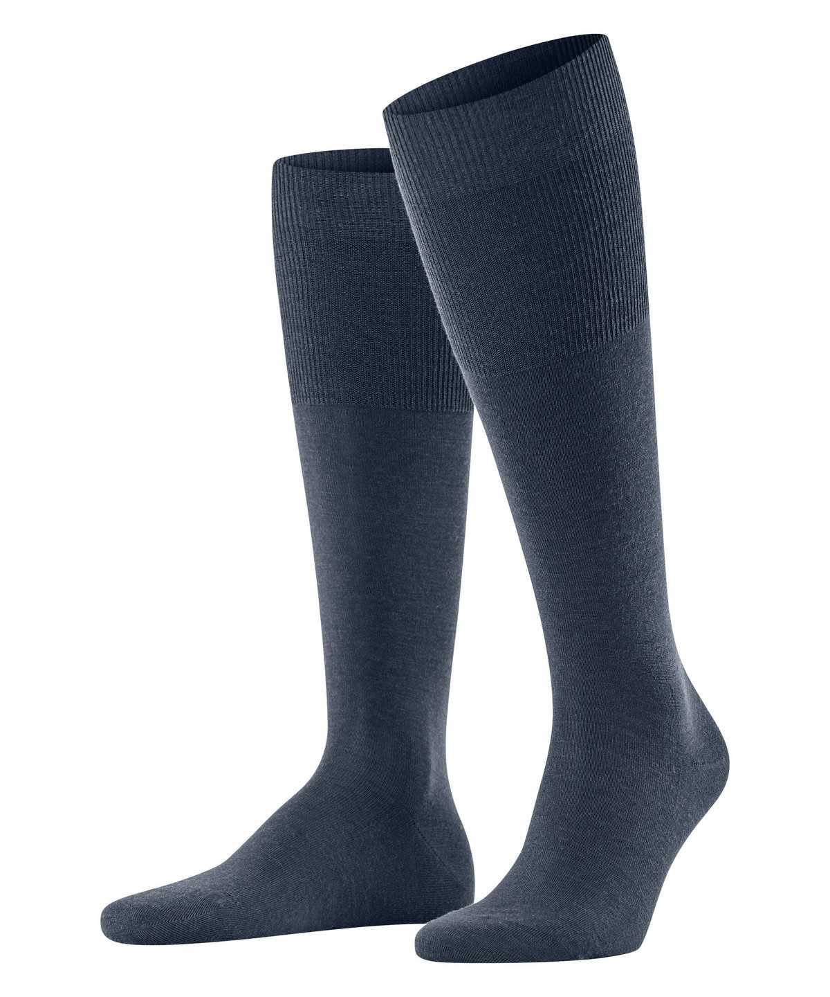 Falke Airport Knee-high Socks Zokni Férfi Kék | UONB-08397