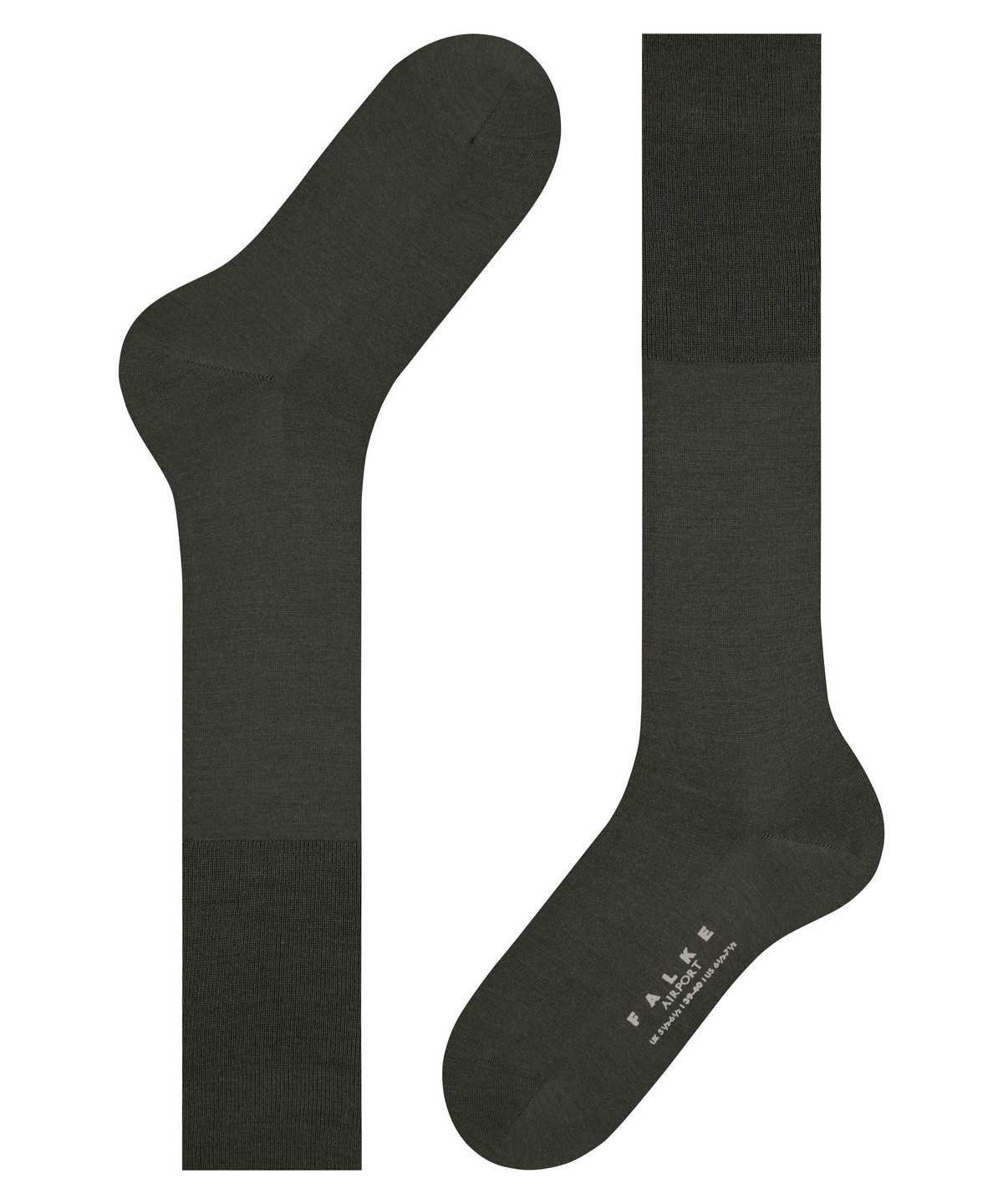 Falke Airport Knee-high Socks Zokni Férfi Zöld | UXWC-57483