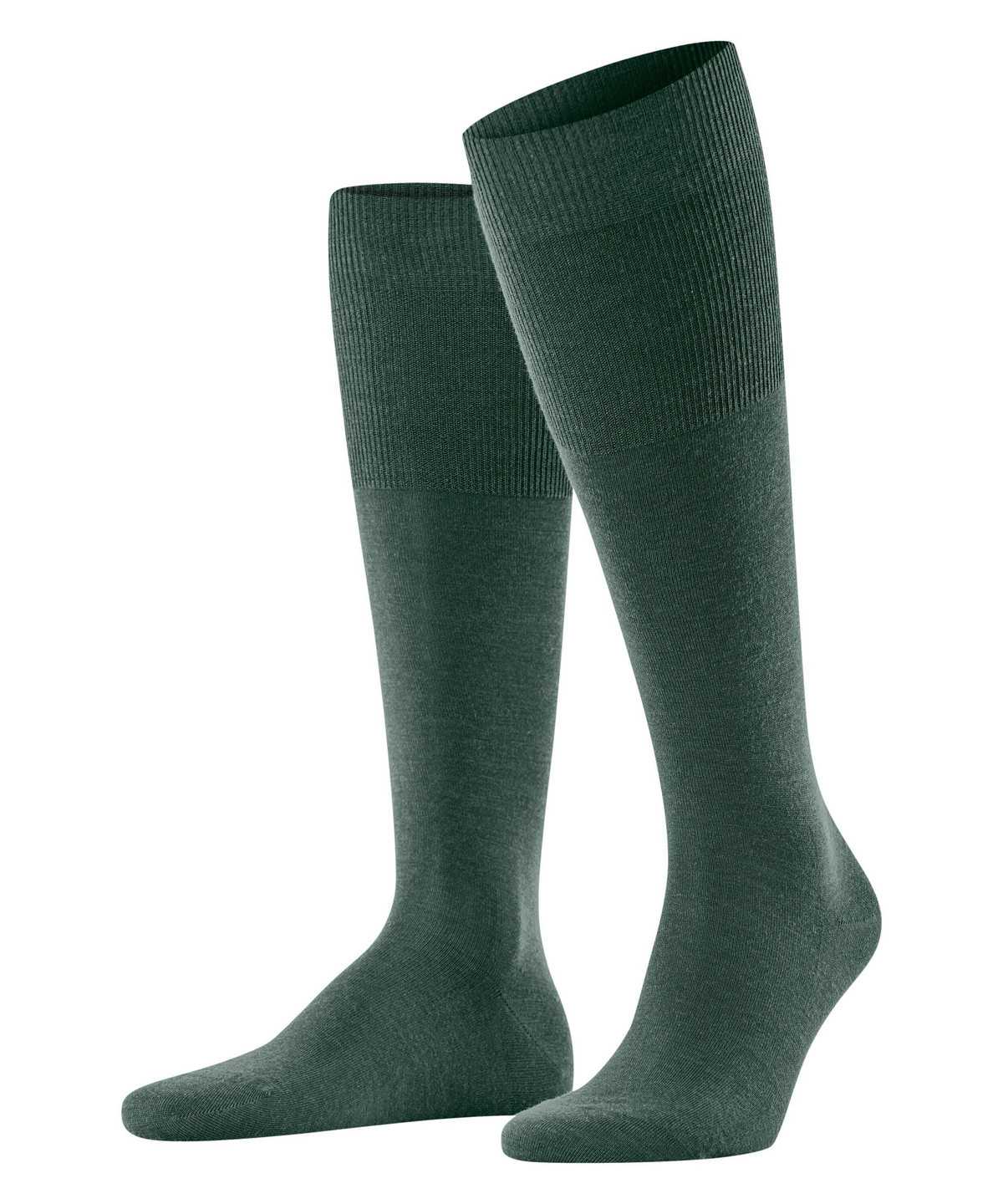 Falke Airport Knee-high Socks Zokni Férfi Zöld | UHJZ-82057