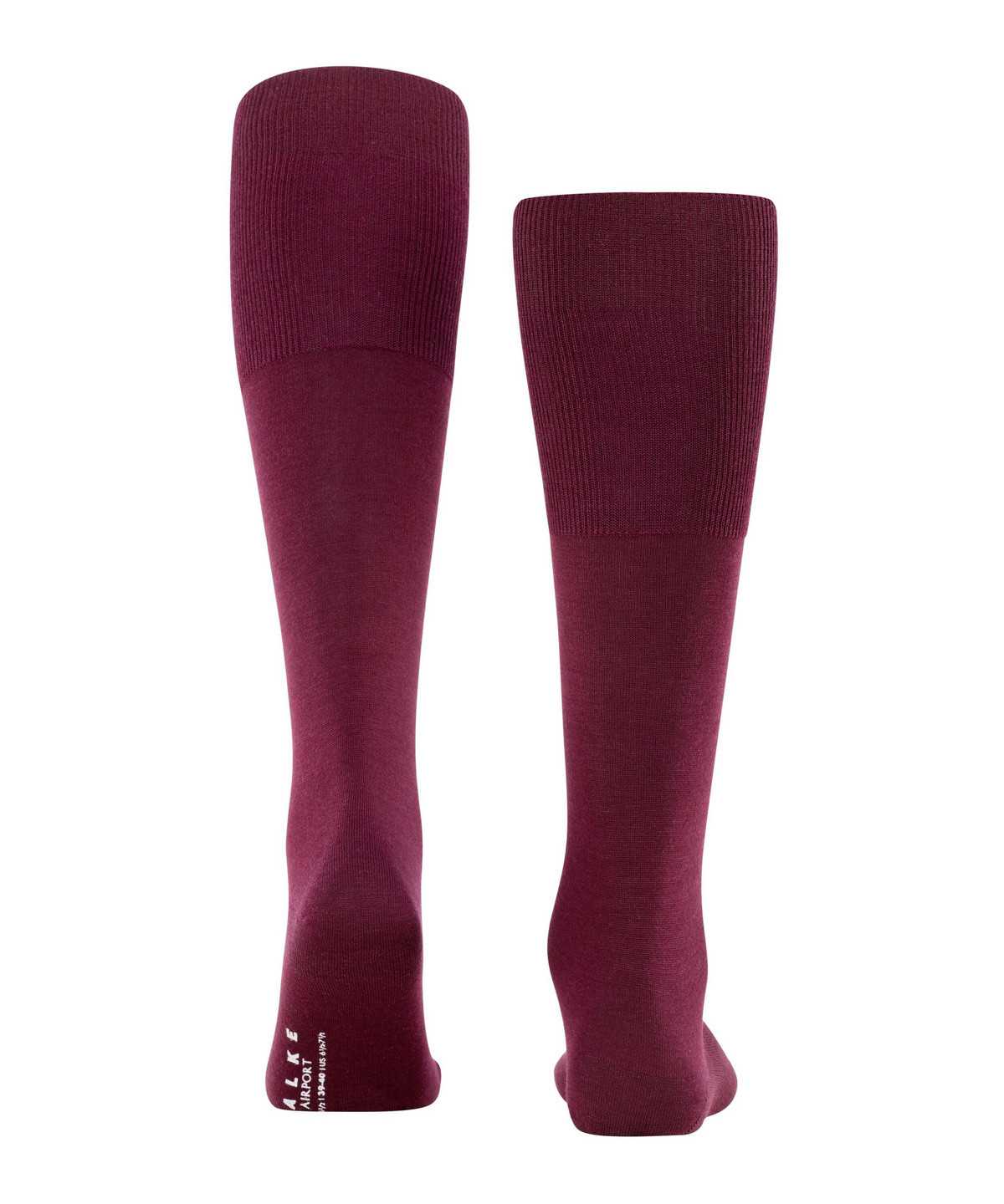 Falke Airport Knee-high Socks Zokni Férfi Piros | BPTL-94168