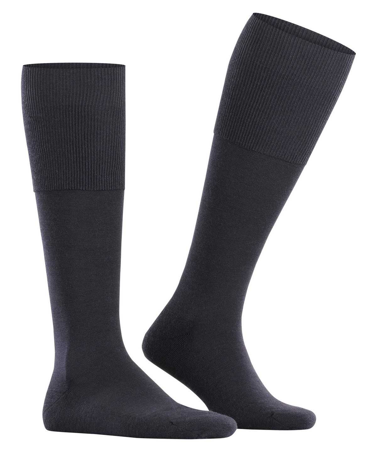 Falke Airport Plus Knee-high Socks Zokni Férfi Kék | YCDV-97642