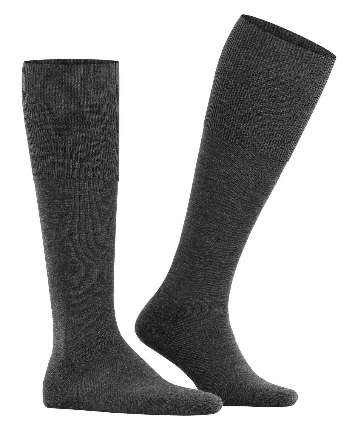 Falke Airport Plus Knee-high Socks Zokni Férfi Szürke | SACH-36725