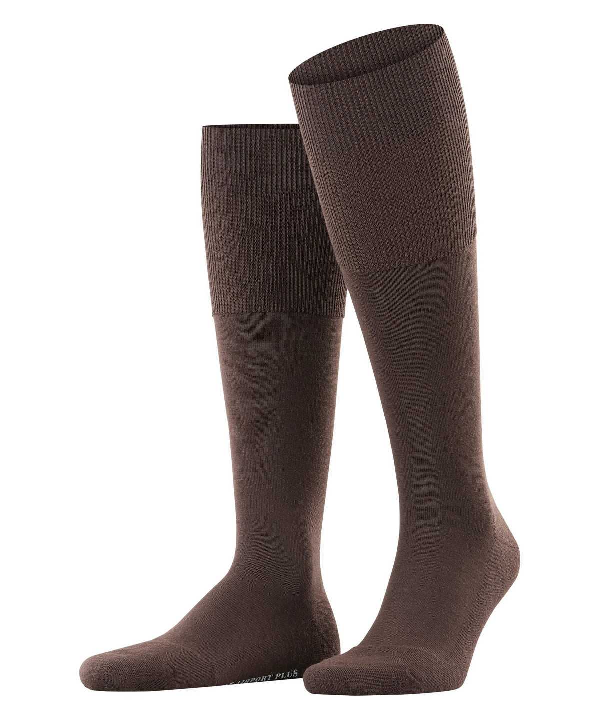 Falke Airport Plus Knee-high Socks Zokni Férfi Barna | EULQ-16475