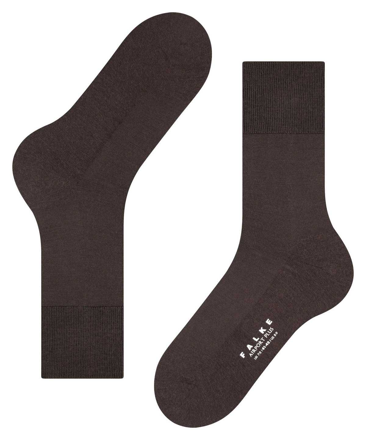 Falke Airport Plus Socks Zokni Férfi Barna | AQOU-58290