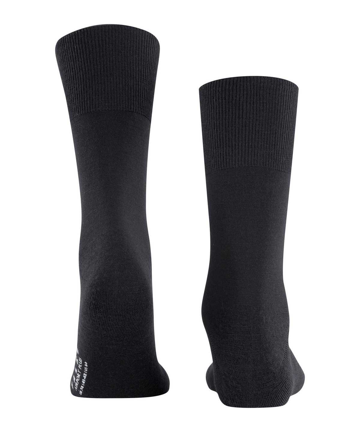 Falke Airport Plus Socks Zokni Férfi Fekete | MBYP-67590