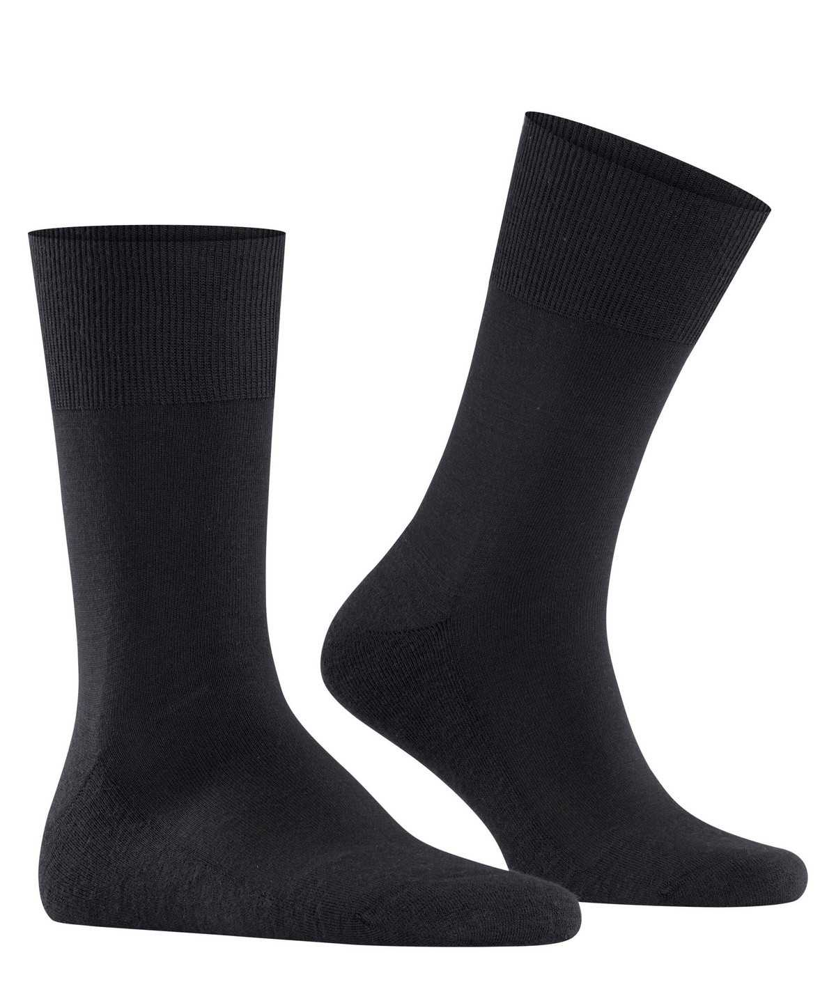 Falke Airport Plus Socks Zokni Férfi Fekete | MBYP-67590