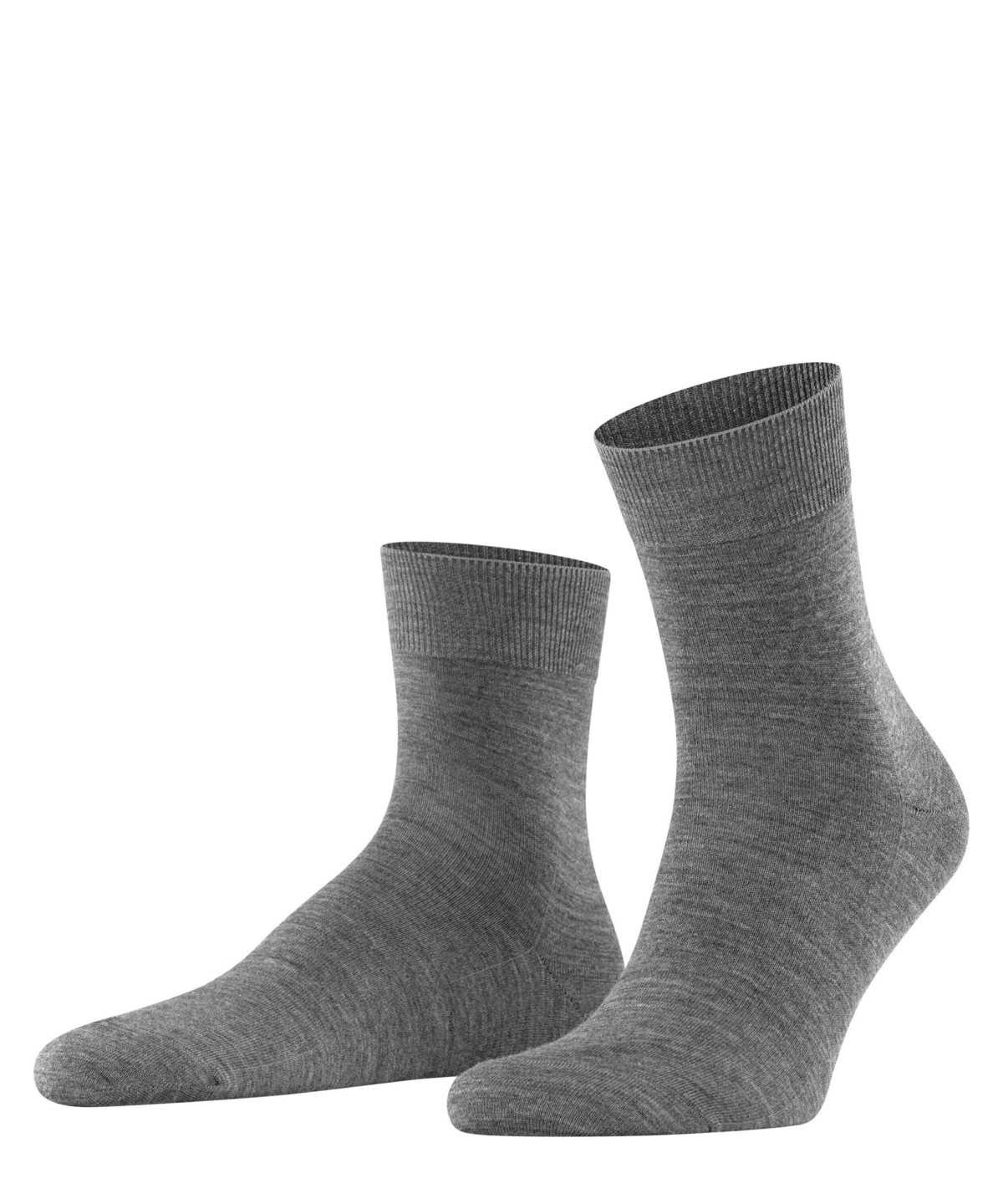 Falke Airport Short sock Zokni Férfi Szürke | ICDT-89175