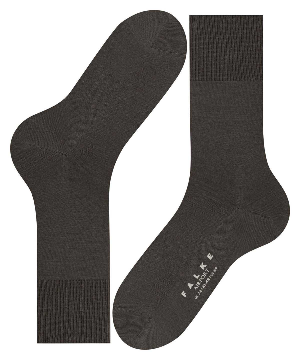 Falke Airport Socks Zokni Férfi Barna | UJVG-14756