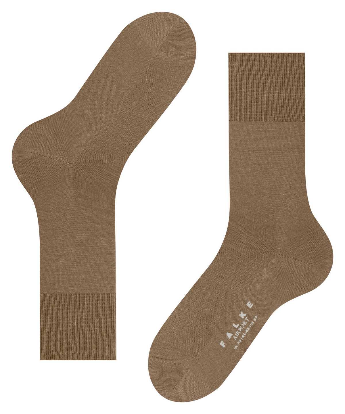 Falke Airport Socks Zokni Férfi Barna | XOZB-25690