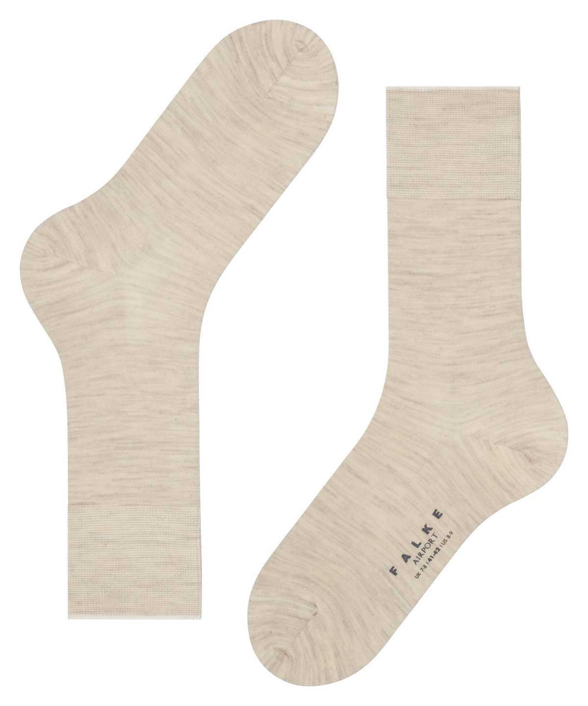 Falke Airport Socks Zokni Férfi Bézs | IAUR-78130