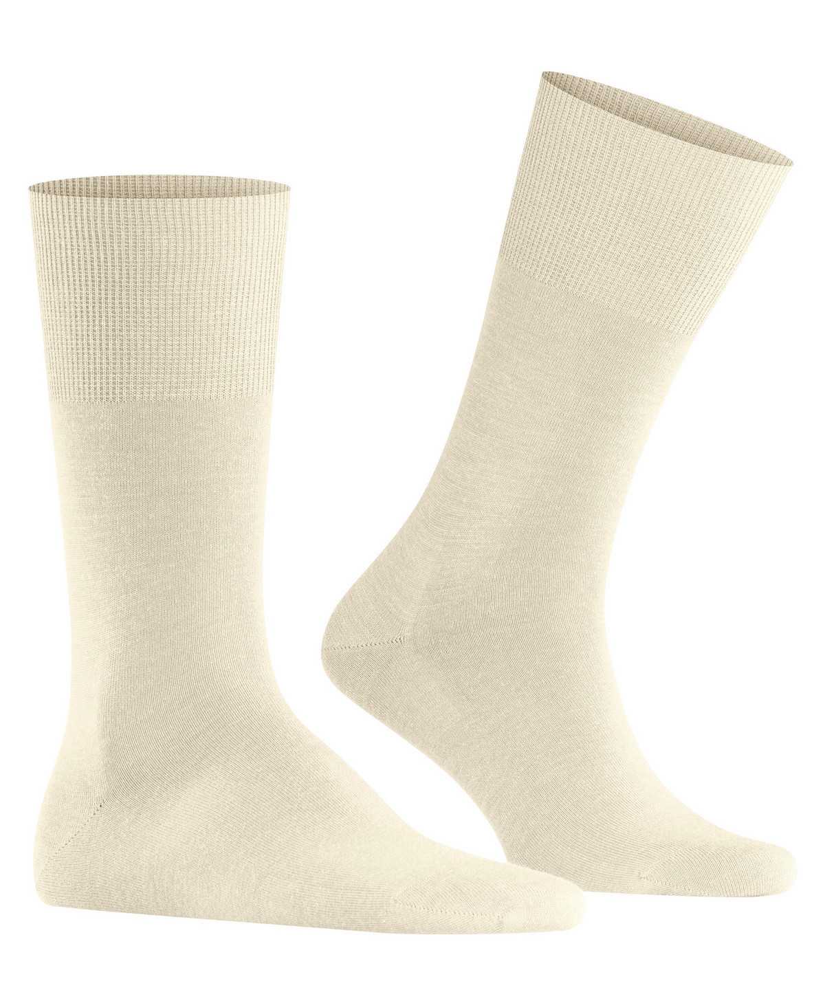 Falke Airport Socks Zokni Férfi Fehér | ZQBE-63185