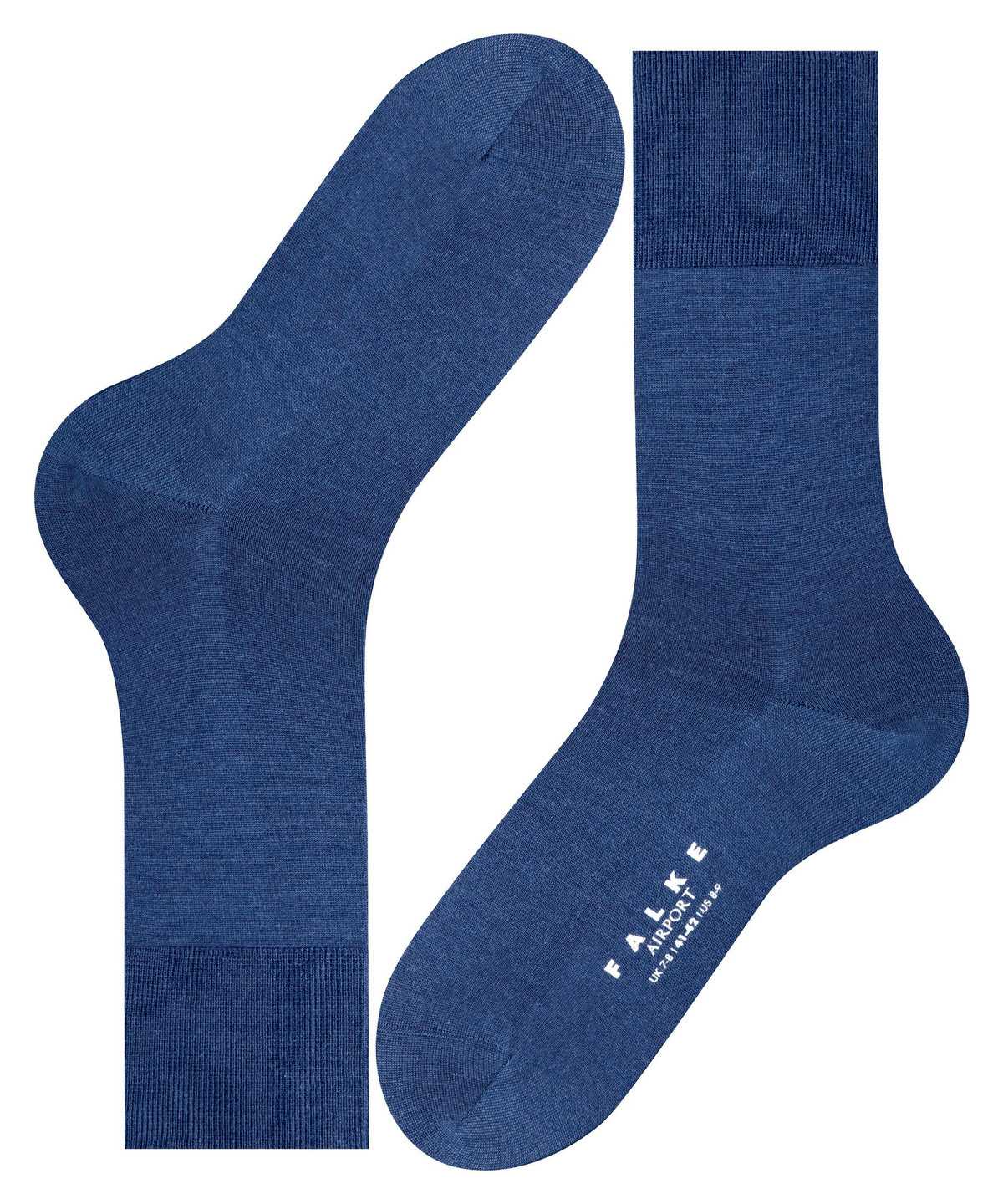 Falke Airport Socks Zokni Férfi Kék | GLFE-60518