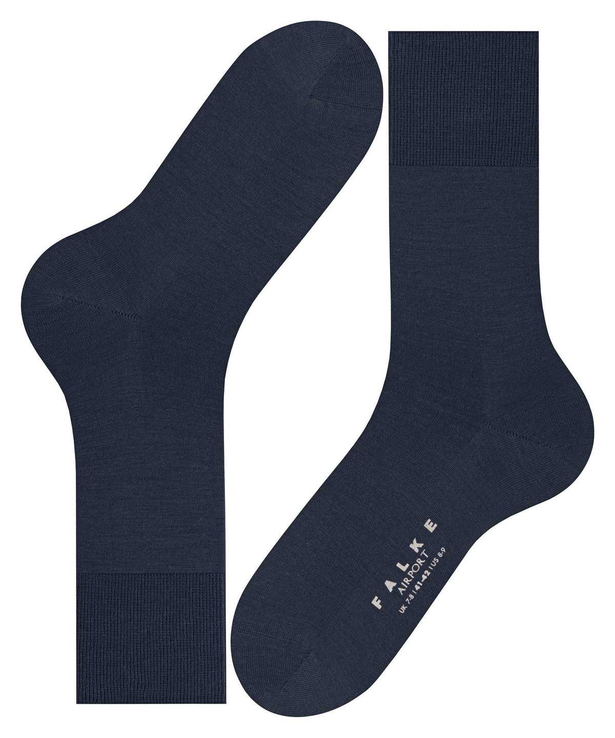 Falke Airport Socks Zokni Férfi Kék | SQVN-21684