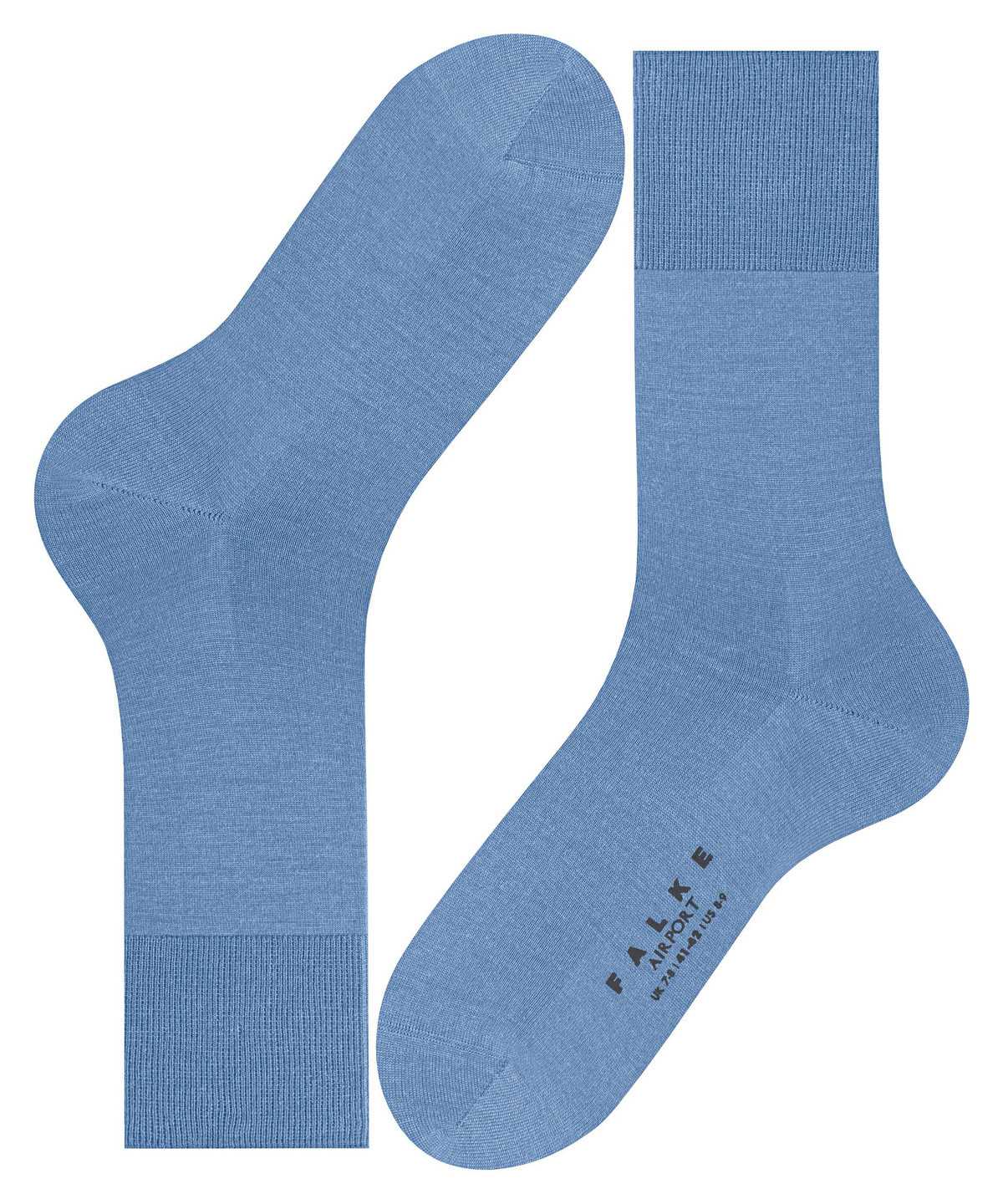 Falke Airport Socks Zokni Férfi Kék | UBLG-94213