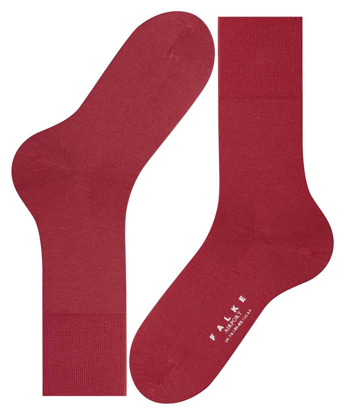 Falke Airport Socks Zokni Férfi Piros | QNAS-60291