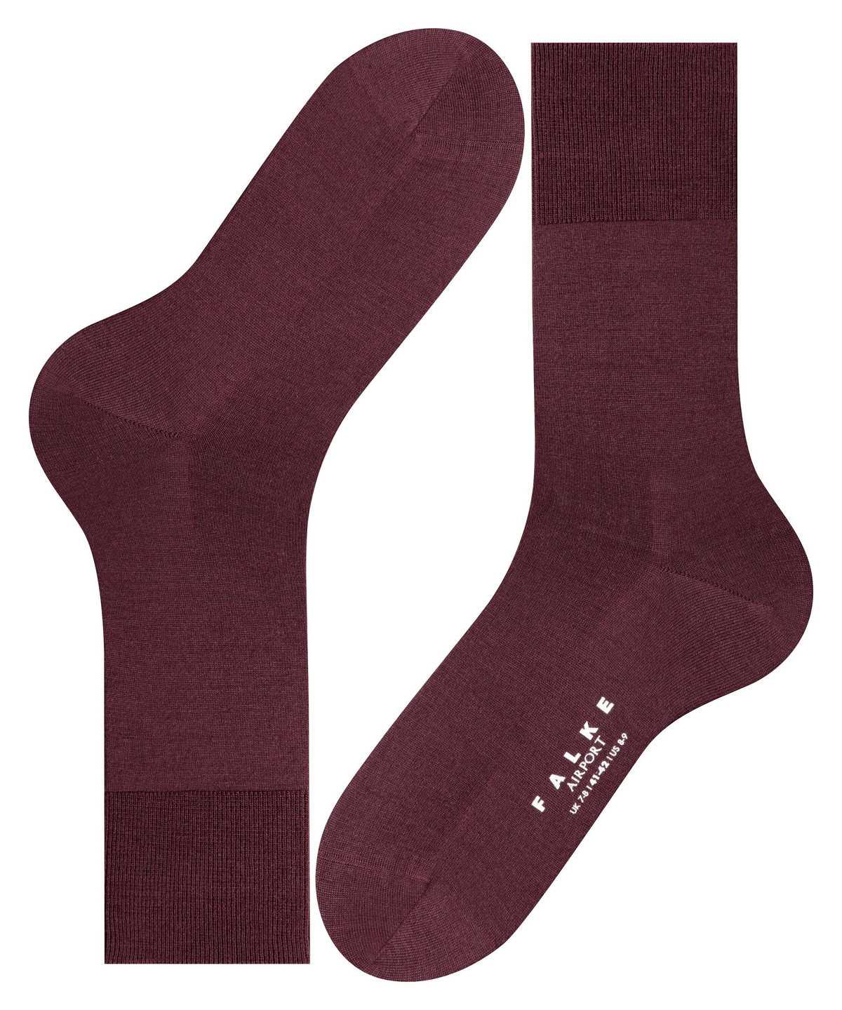 Falke Airport Socks Zokni Férfi Piros | XUKF-15046