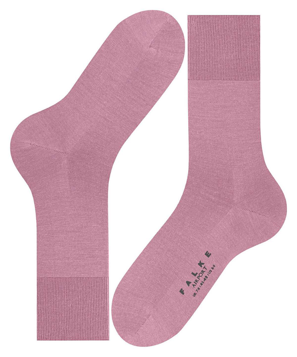 Falke Airport Socks Zokni Férfi Rózsaszín | FQUE-24508