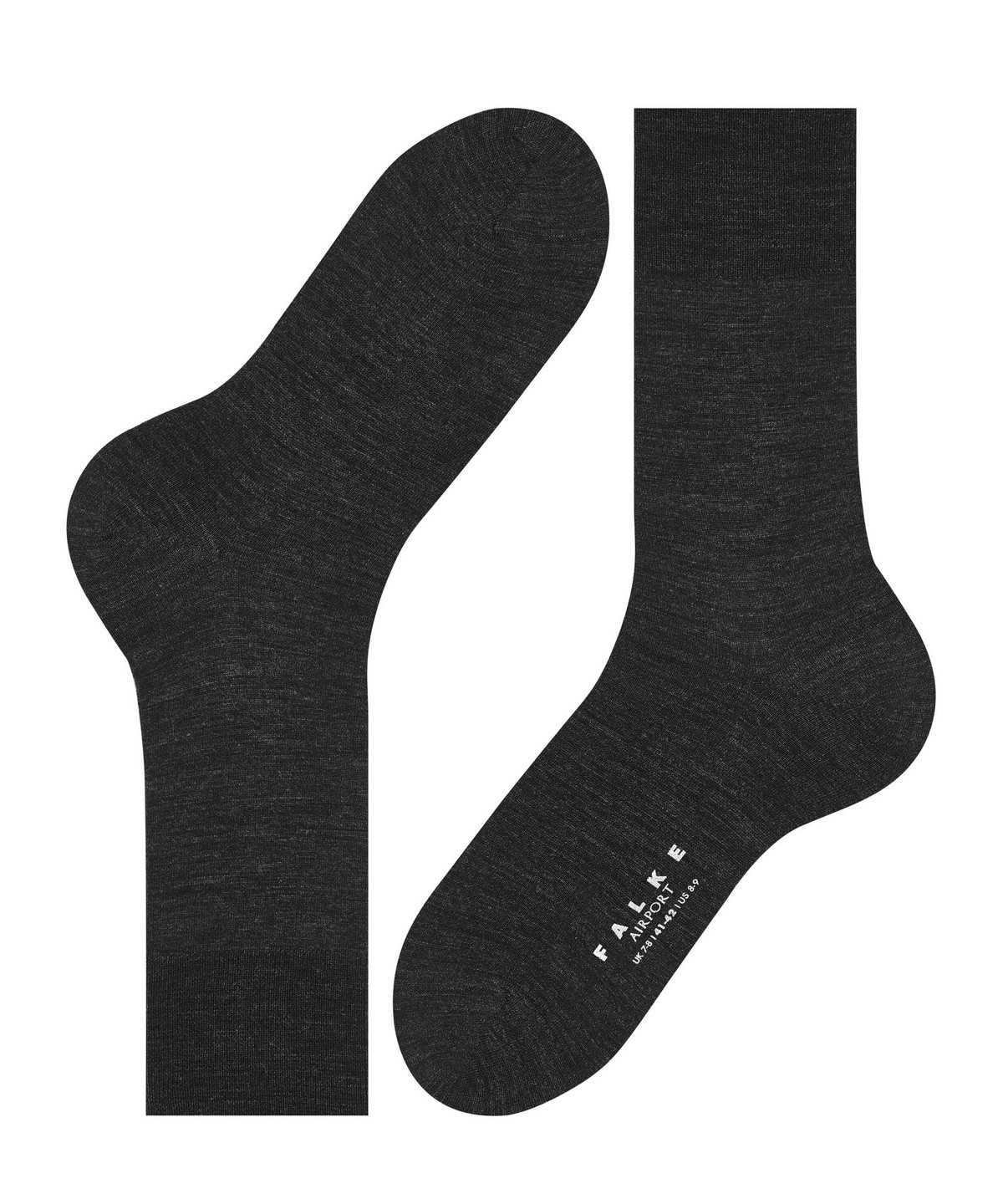 Falke Airport Socks Zokni Férfi Szürke | EFVS-64857