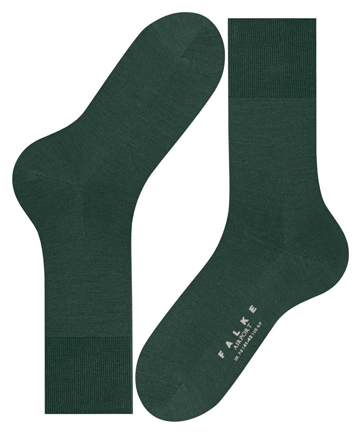 Falke Airport Socks Zokni Férfi Zöld | IMRQ-01536