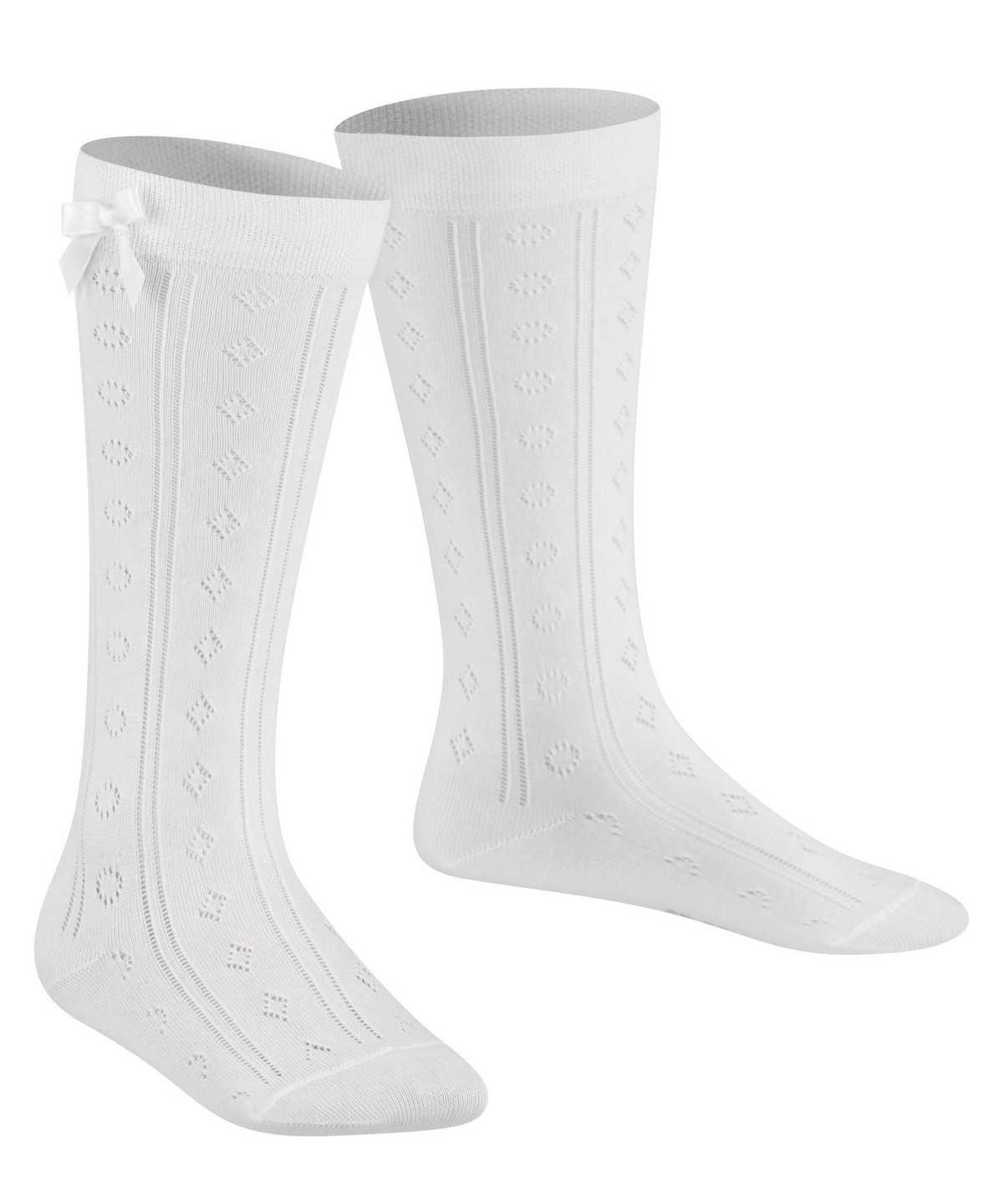 Falke Ajour Knee-high Socks Zokni Gyerek Fehér | FXKE-45863