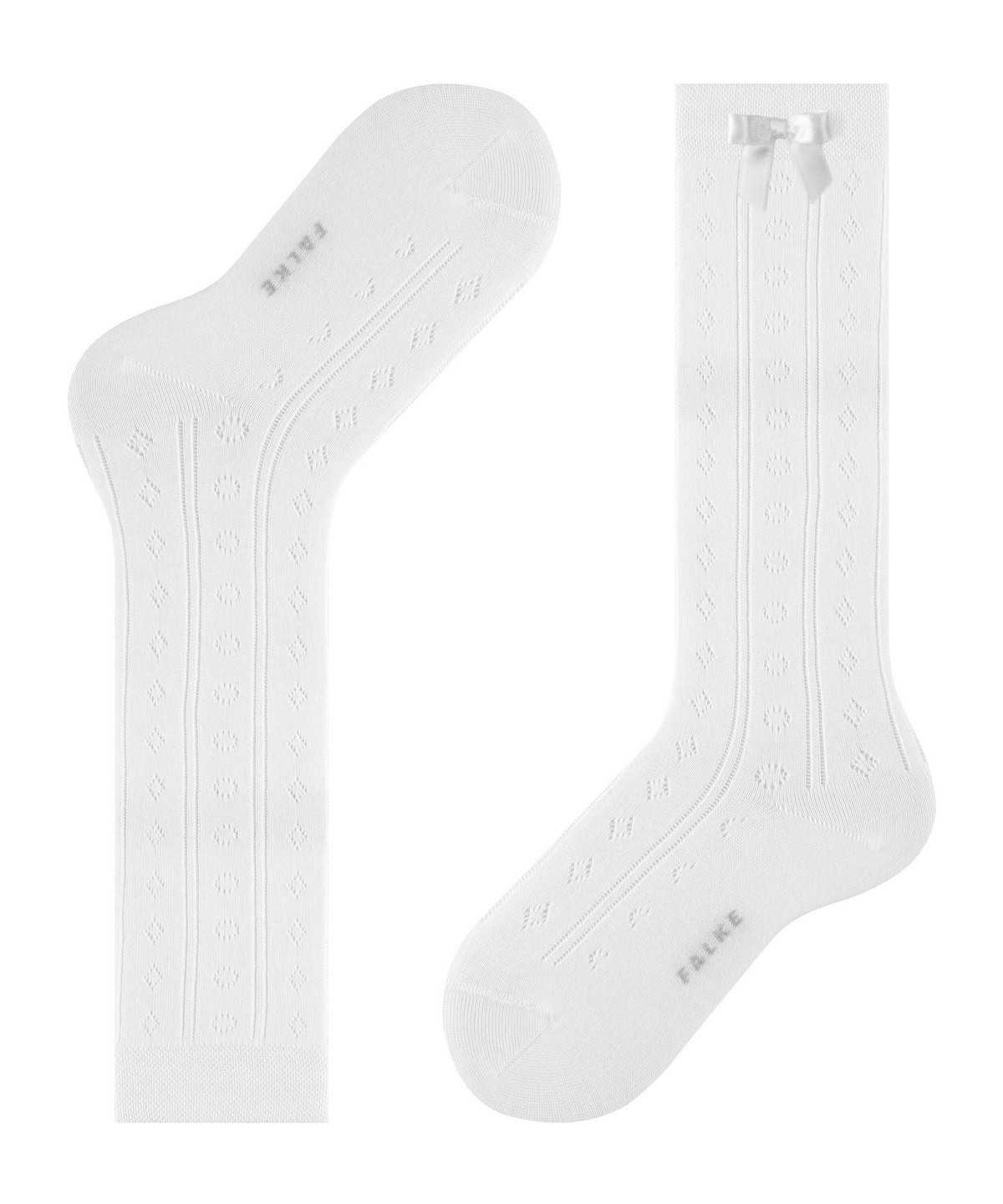 Falke Ajour Knee-high Socks Zokni Gyerek Fehér | FXKE-45863