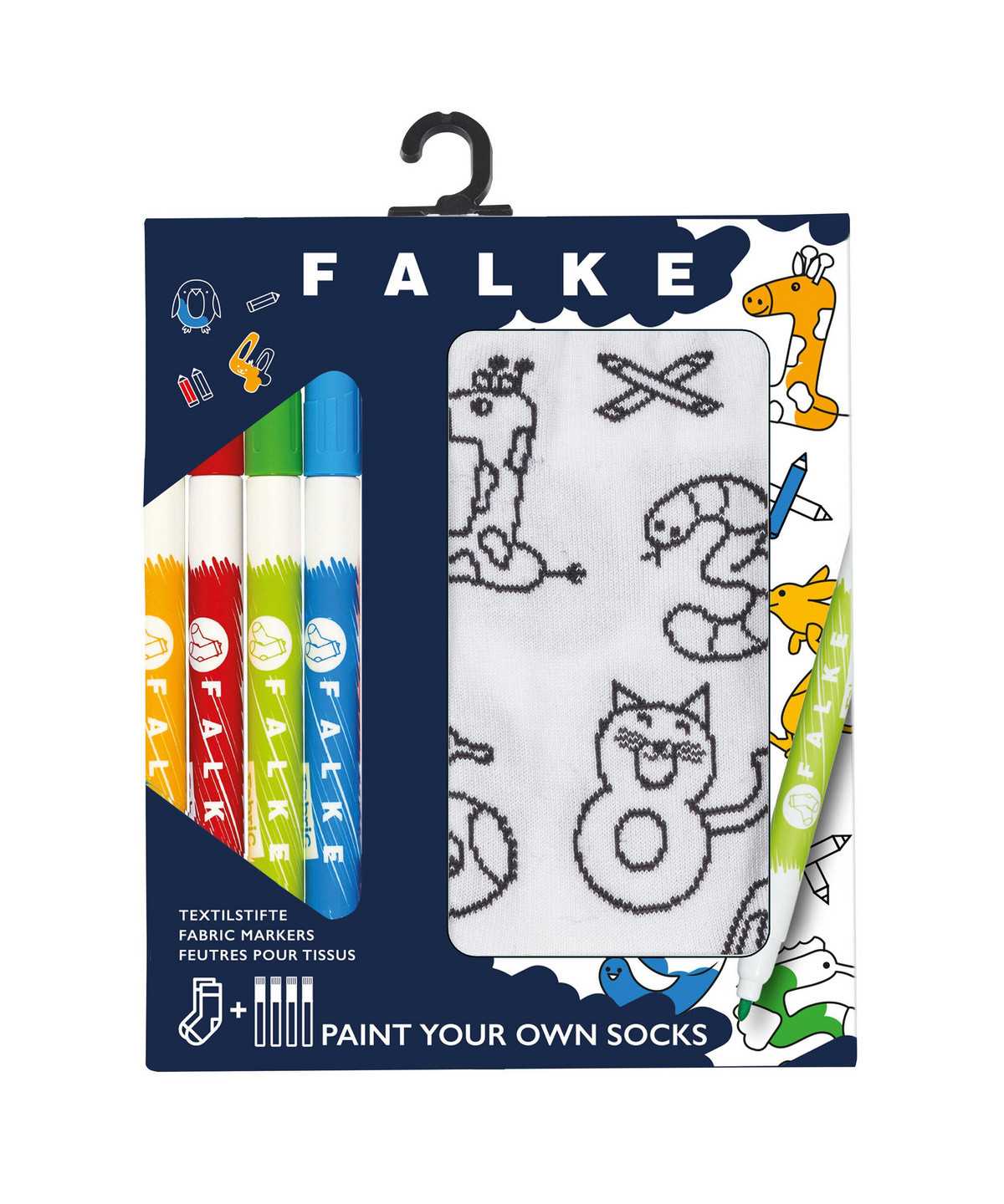 Falke Animal Number Paint Set Socks Zokni Gyerek Fehér | YIMF-73946