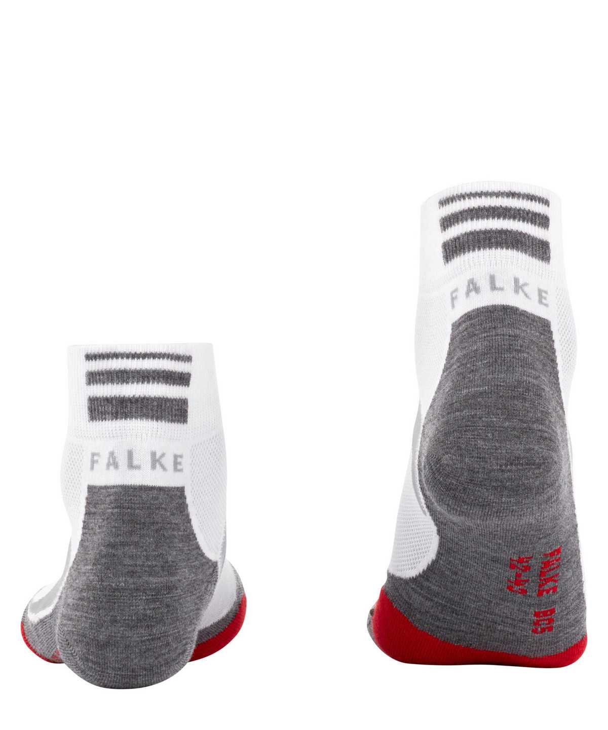 Falke BC5 Endurance Biking Short sock Sports Socks Női Fehér | ADBE-69813