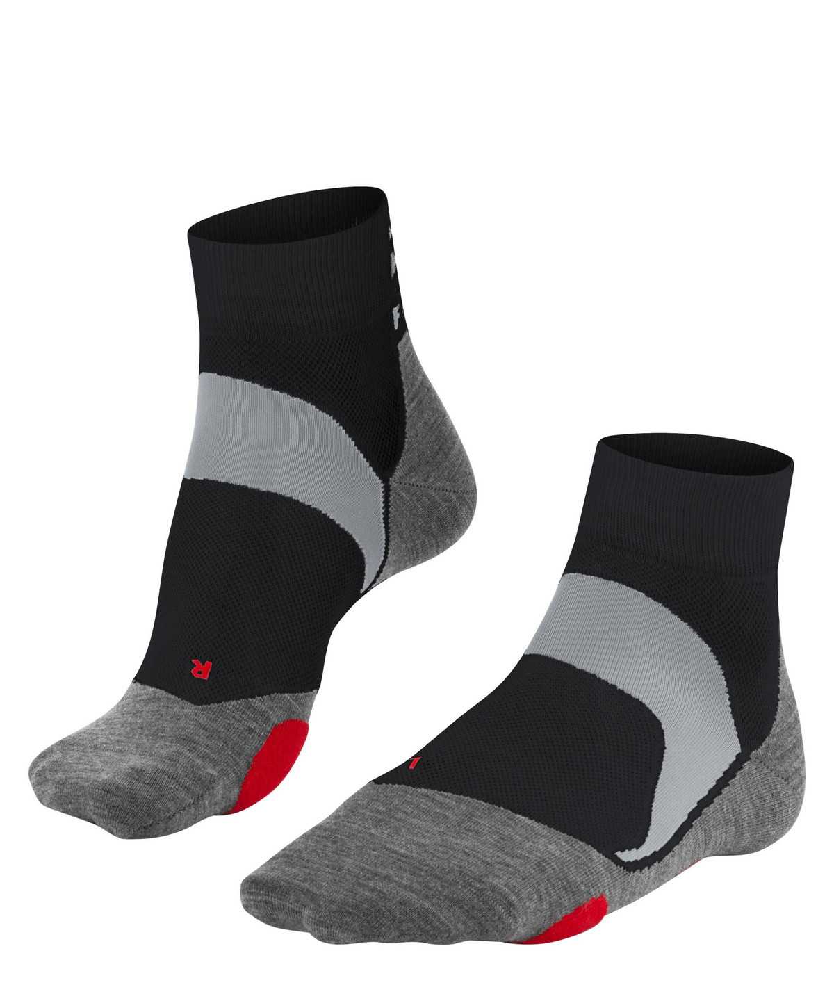 Falke BC5 Endurance Biking Short sock Sports Socks Női Fekete | BPTJ-91742