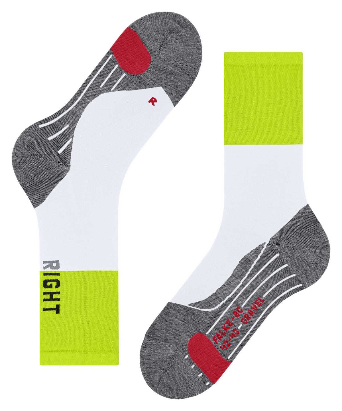 Falke BC Gravel Biking Socks Sports Socks Női Fehér | AHGZ-15279