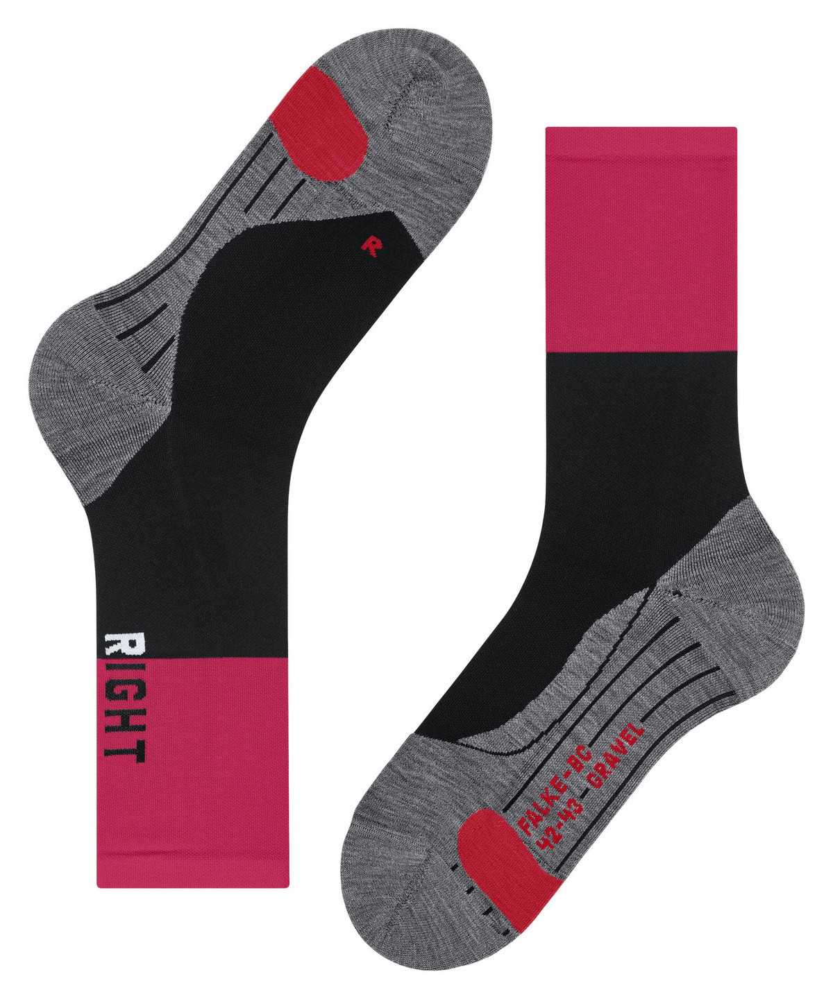 Falke BC Gravel Biking Socks Zokni Férfi Fekete | LAVP-87450