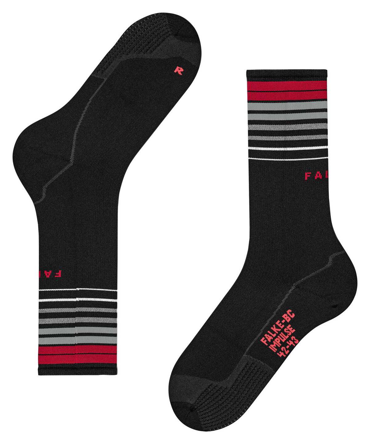 Falke BC Impulse Biking Socks Zokni Férfi Fekete | VQLW-70913