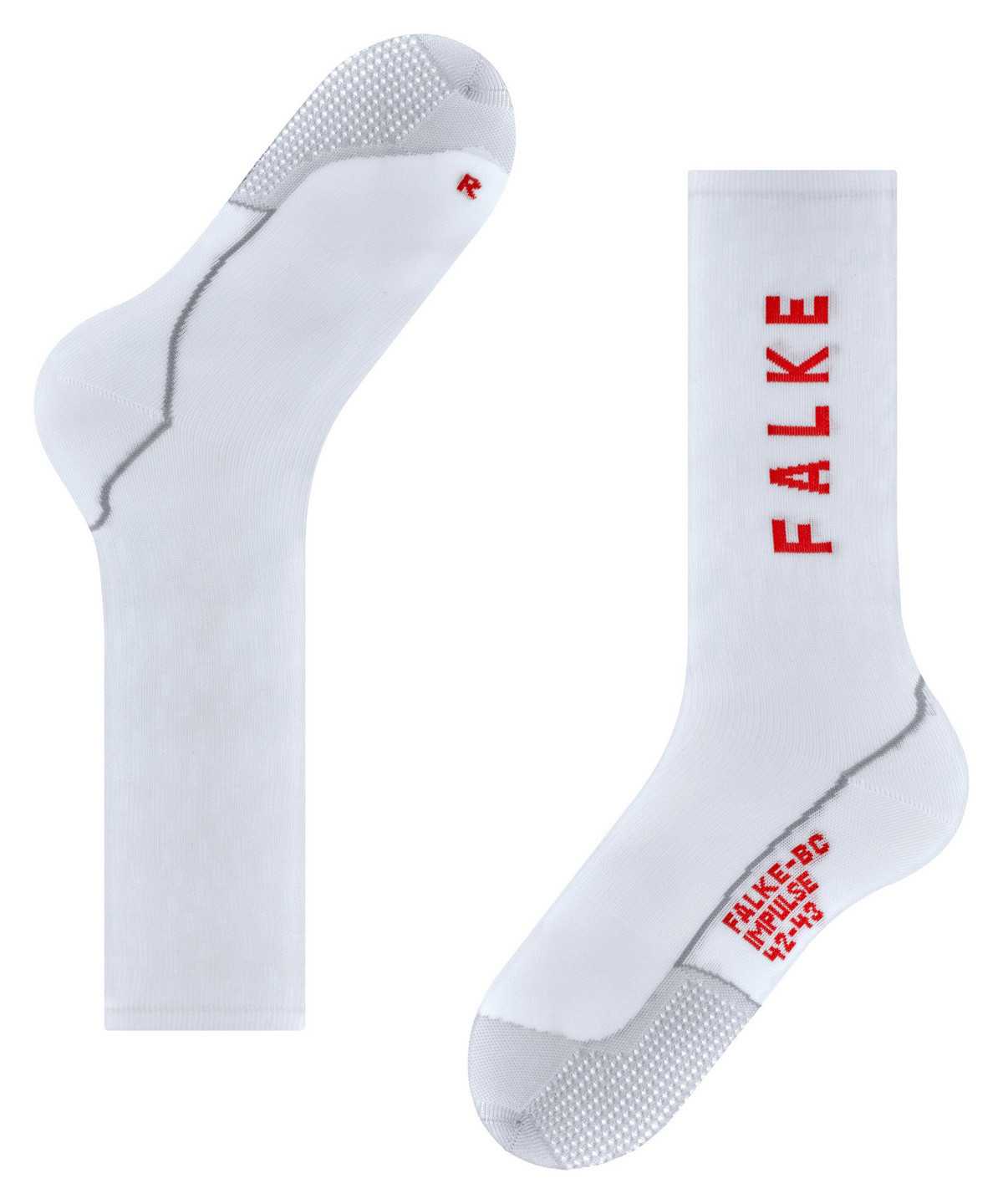 Falke BC Impulse Biking Socks Zokni Férfi Fehér | QTEP-08527