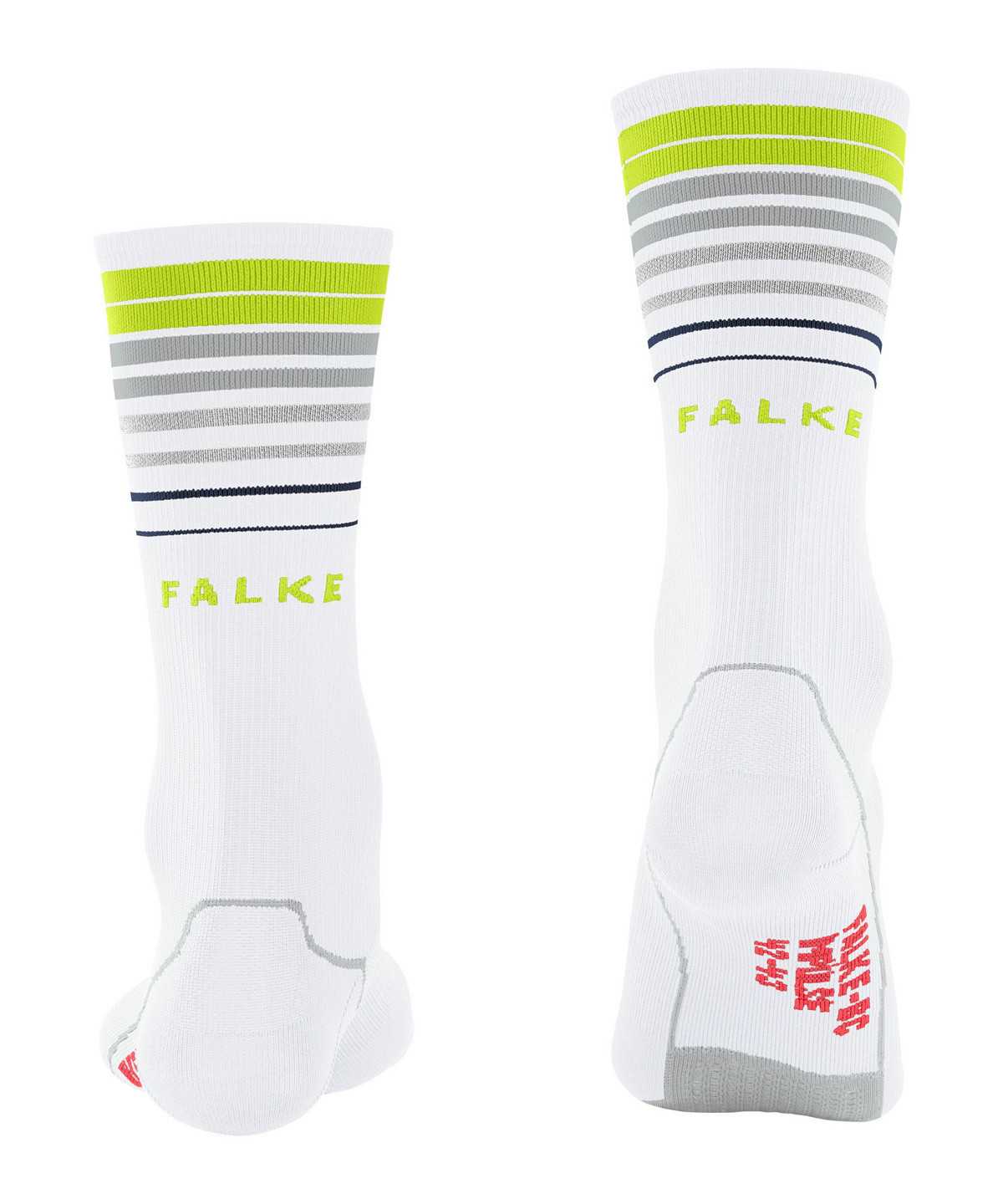 Falke BC Impulse Biking Socks Zokni Férfi Fehér | RVFJ-26531