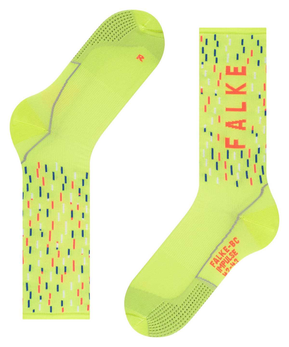 Falke BC Impulse Biking Socks Zokni Férfi Sárga | NOBT-98602