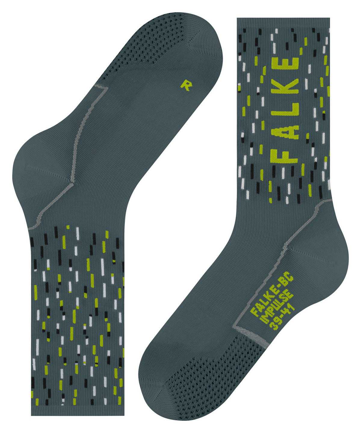 Falke BC Impulse Biking Socks Zokni Férfi Szürke | WCVB-75983