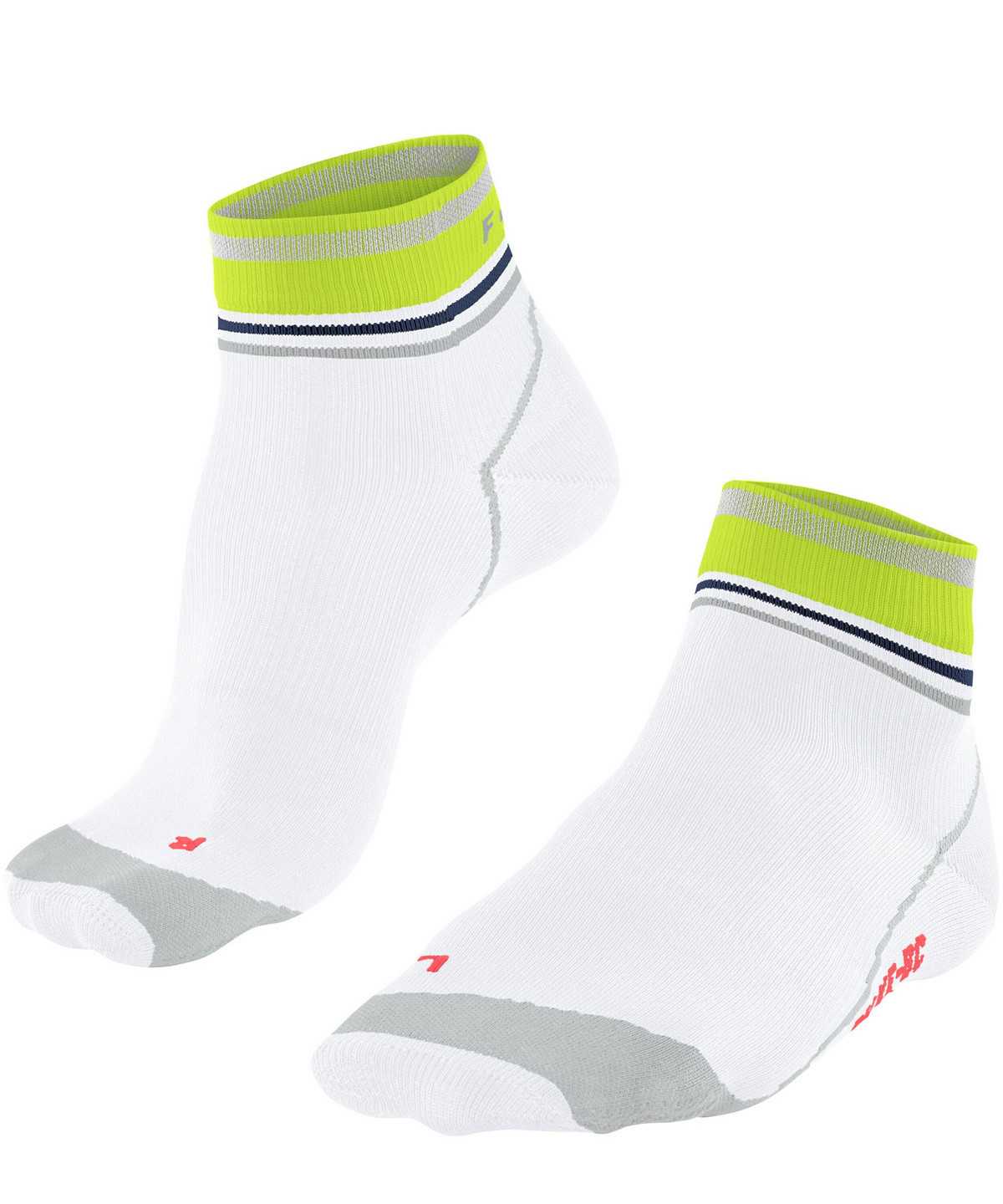 Falke BC Impulse Short Biking Short sock Sports Socks Női Fehér | FLUC-63218