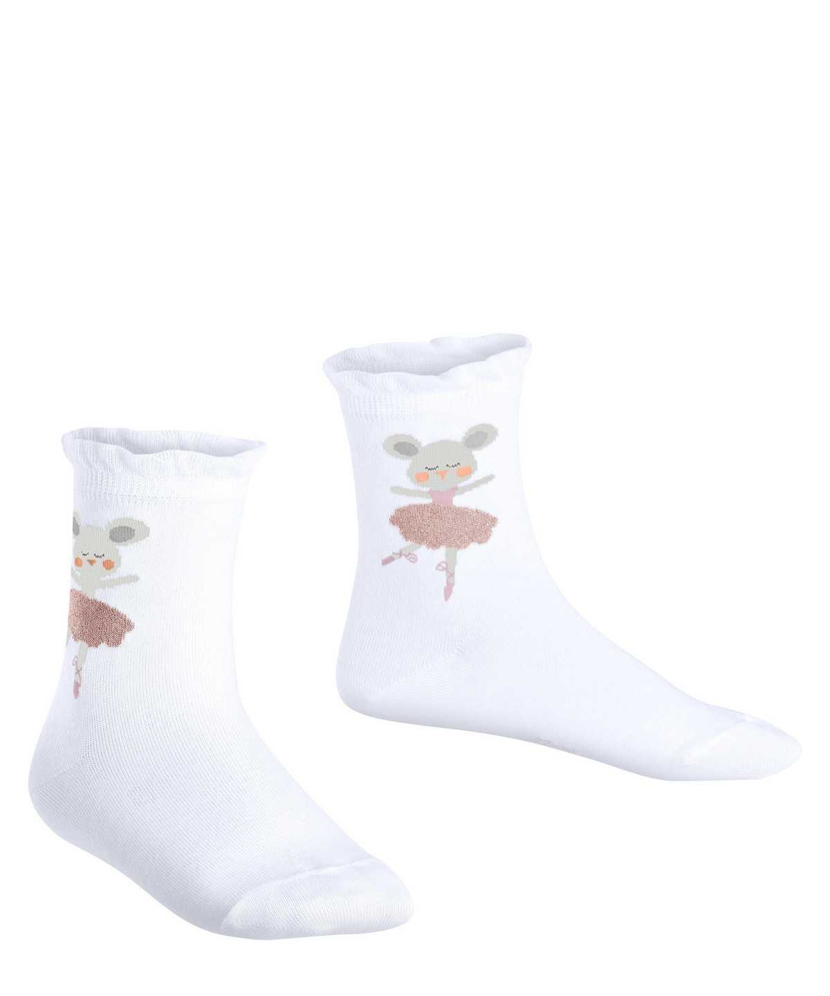 Falke Ballerina Mouse Socks Zokni Gyerek Fehér | STXG-45690