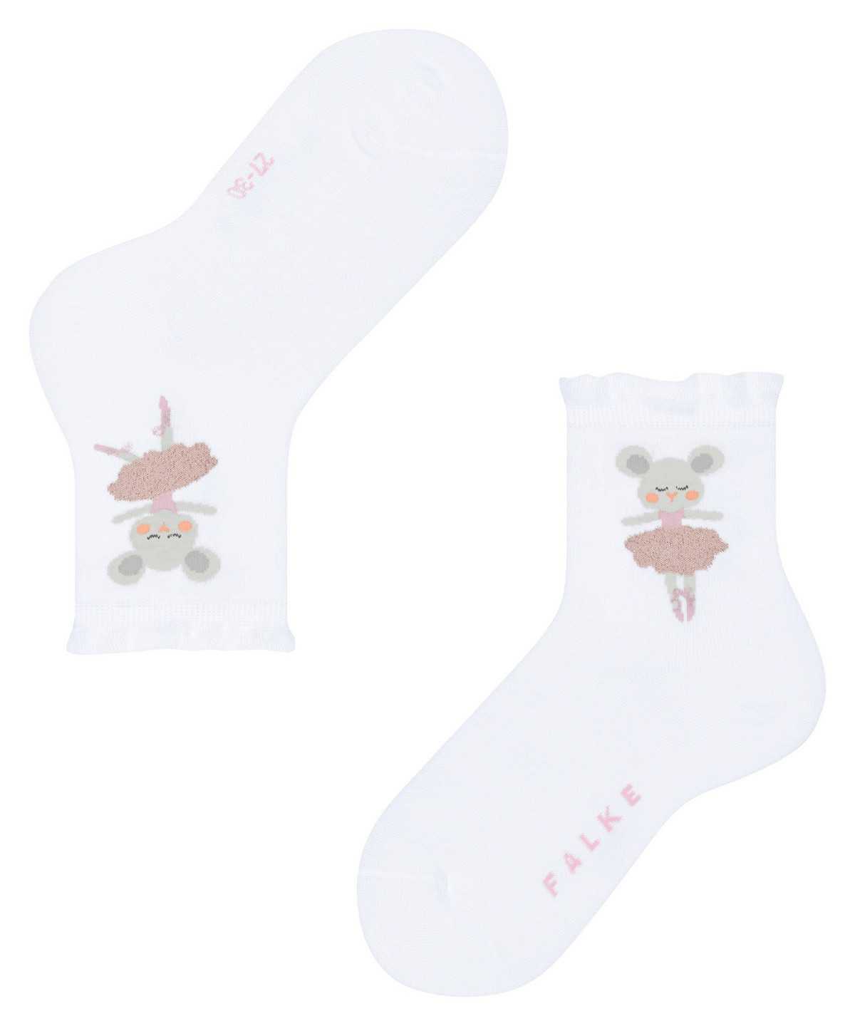 Falke Ballerina Mouse Socks Zokni Gyerek Fehér | STXG-45690