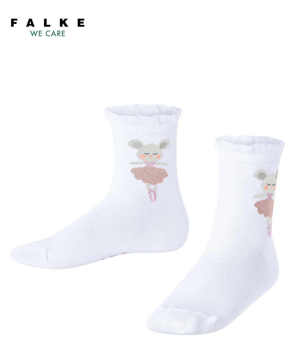 Falke Ballerina Mouse Socks Zokni Gyerek Fehér | STXG-45690