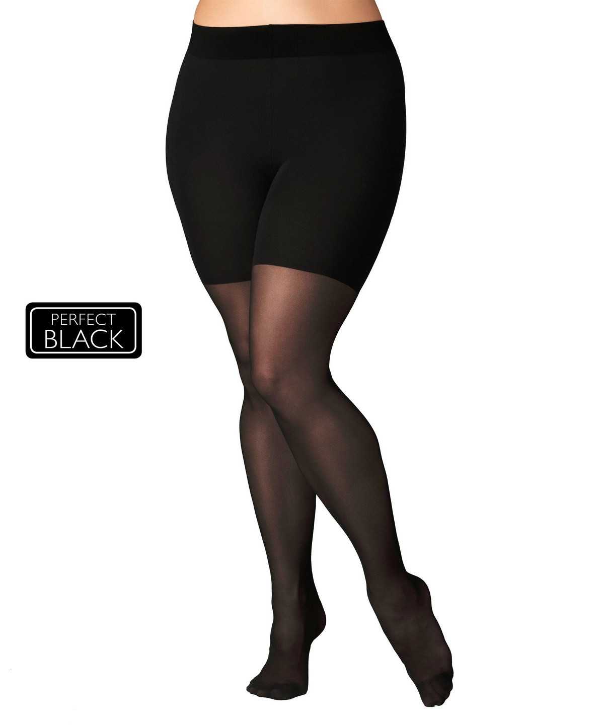 Falke Beauty Plus 50 DEN Tights Tights Női Fekete | RMNS-50941