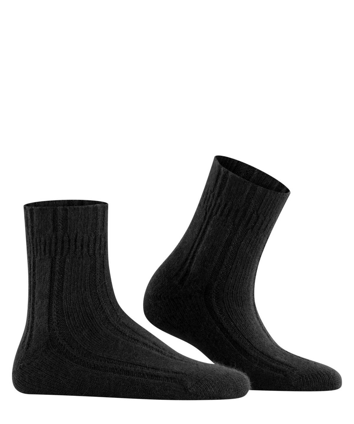 Falke Bedsock House socks Zokni Női Fekete | ZDUE-58917