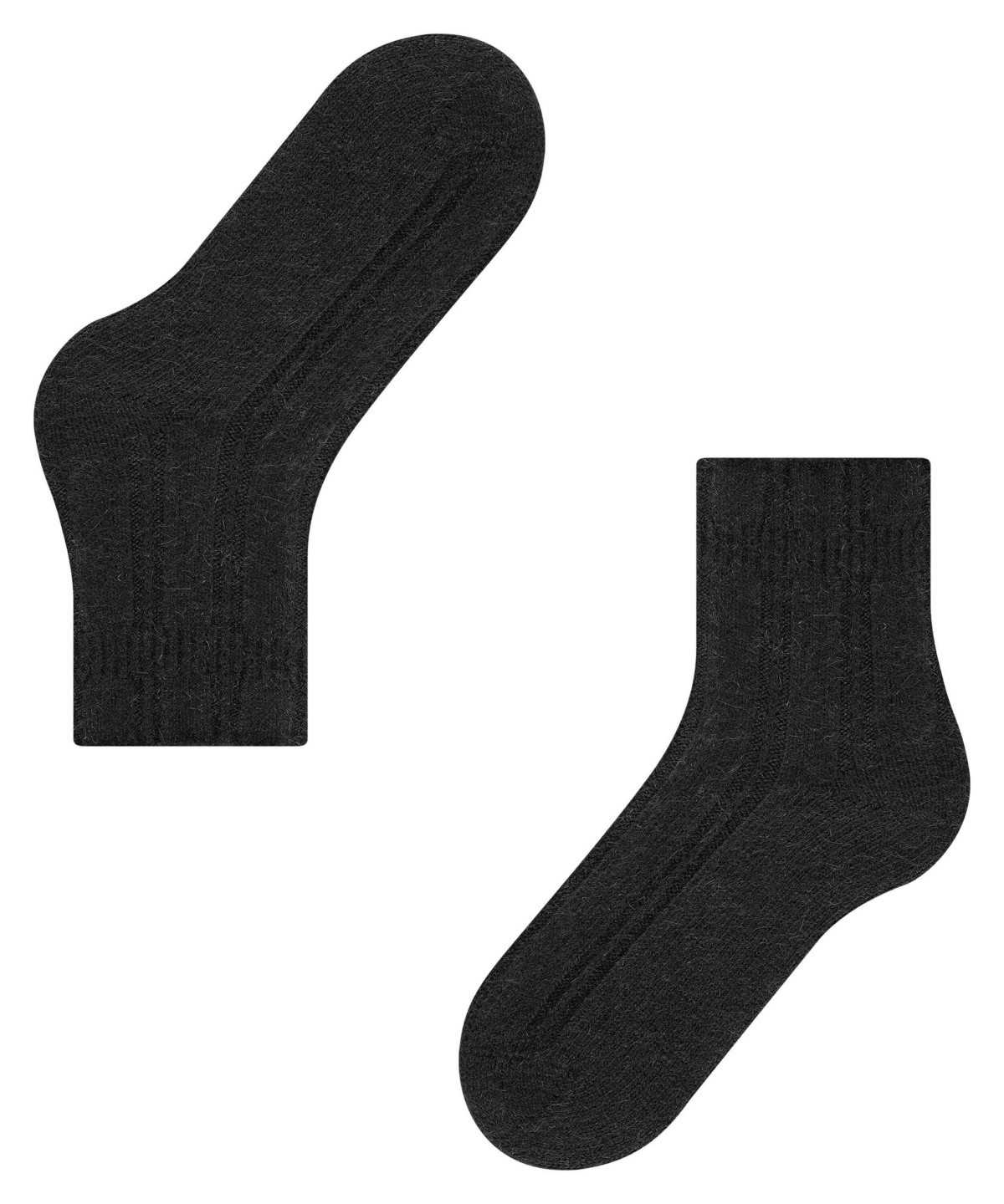 Falke Bedsock House socks Zokni Női Fekete | ZDUE-58917