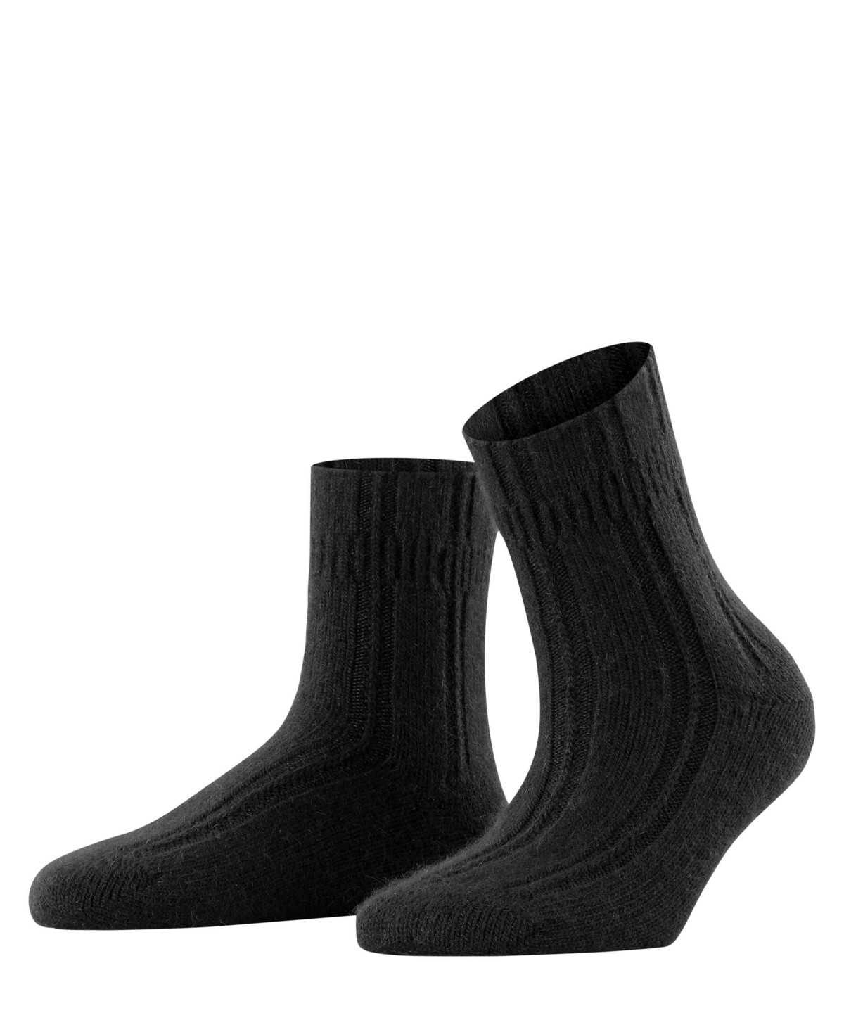 Falke Bedsock House socks Zokni Női Fekete | ZDUE-58917