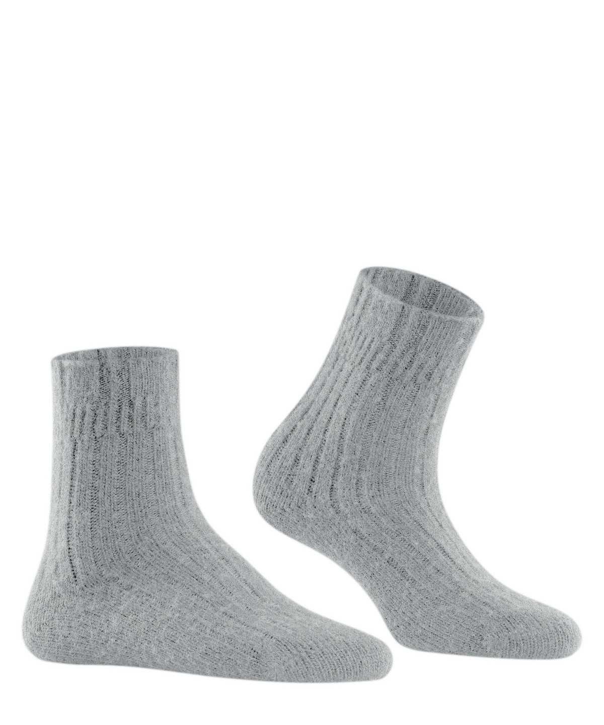 Falke Bedsock Rib House socks Zokni Női Szürke | ACLY-07943