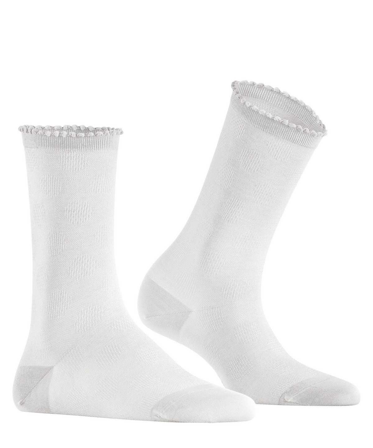 Falke Bold Dot Socks Zokni Női Fehér | XUWT-83592