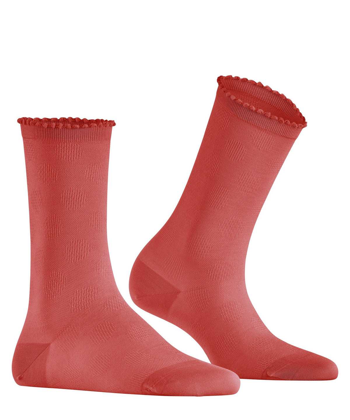 Falke Bold Dot Socks Zokni Női Piros | WSQA-36592