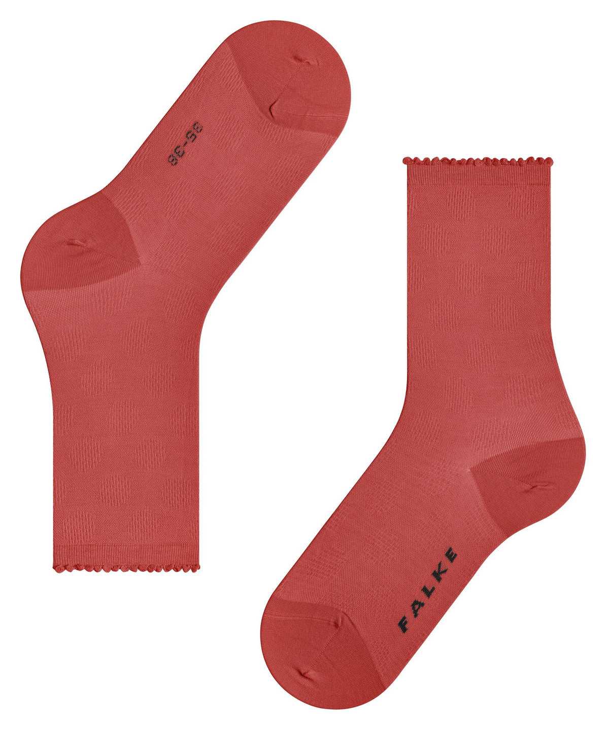 Falke Bold Dot Socks Zokni Női Piros | WSQA-36592